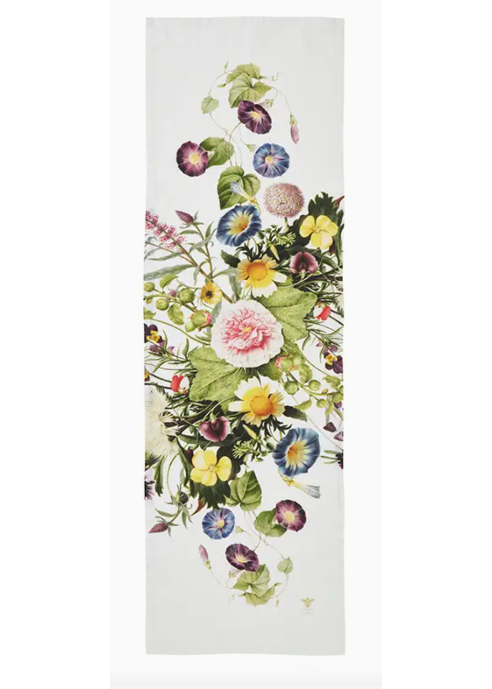Koustrupco Flower Garden Linen Table Runner  145cm x 45cm