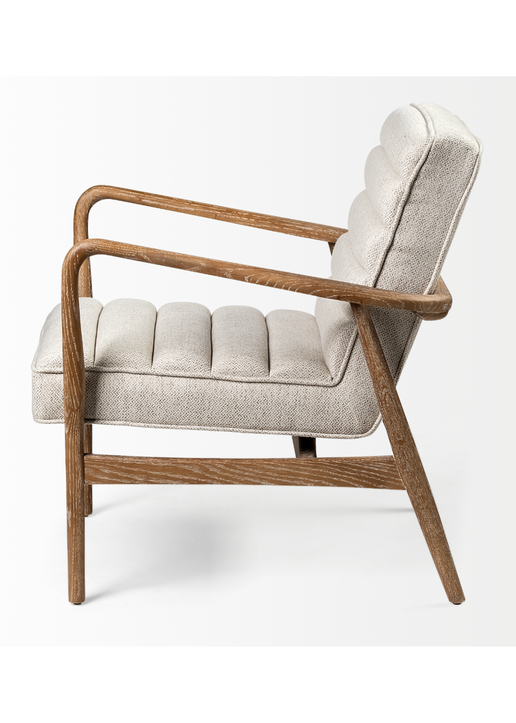 Mercana Mercana Ajax Cream Upholstered Chair