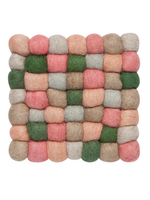 Danica Felted wool trivet - Nectar