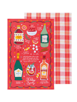 Danica Holiday Spirits Tea Towel - set of 2