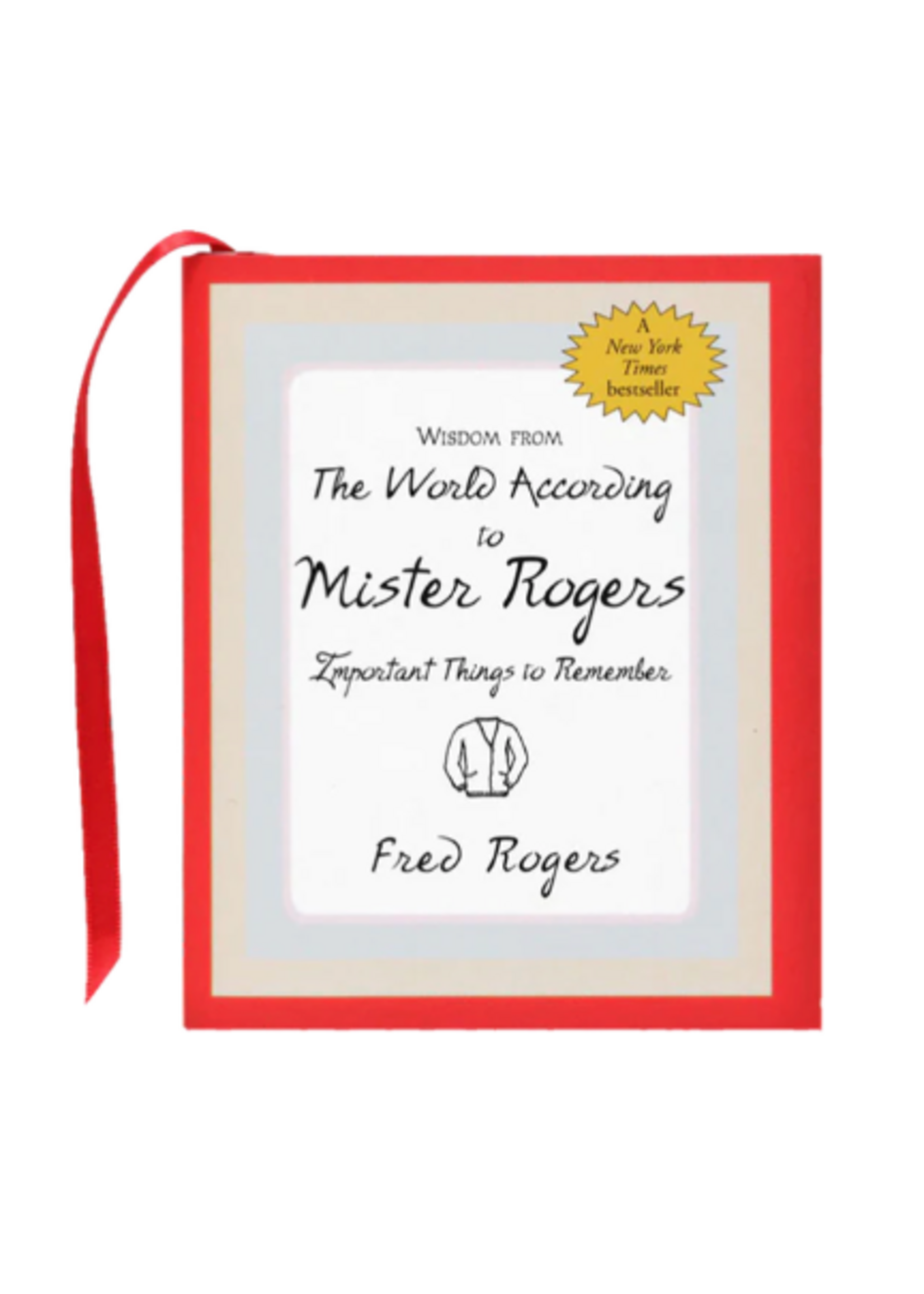 Peter Pauper Press The world according to Mr Rogers mini book