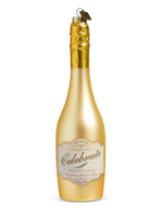 Razz Imports Celebrate Gold Champagne Ornament - Eric Cortina