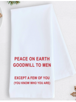 Dev D & Co. Goodwill to Men tea towel