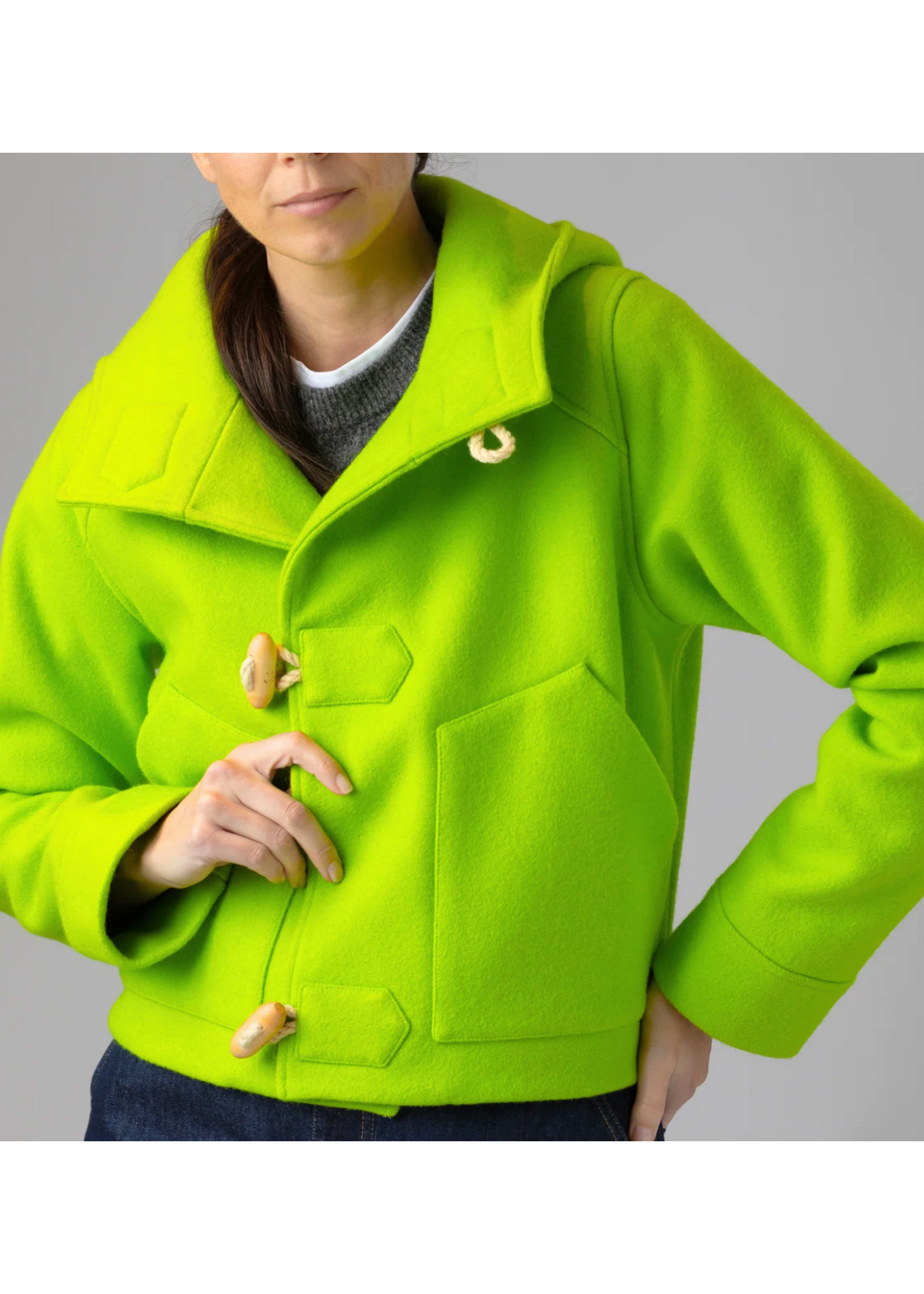Ste Marg Scot Ste Marg Scot - The Baby Bowie Jacket - XS/S - Power Pink or Lime Light