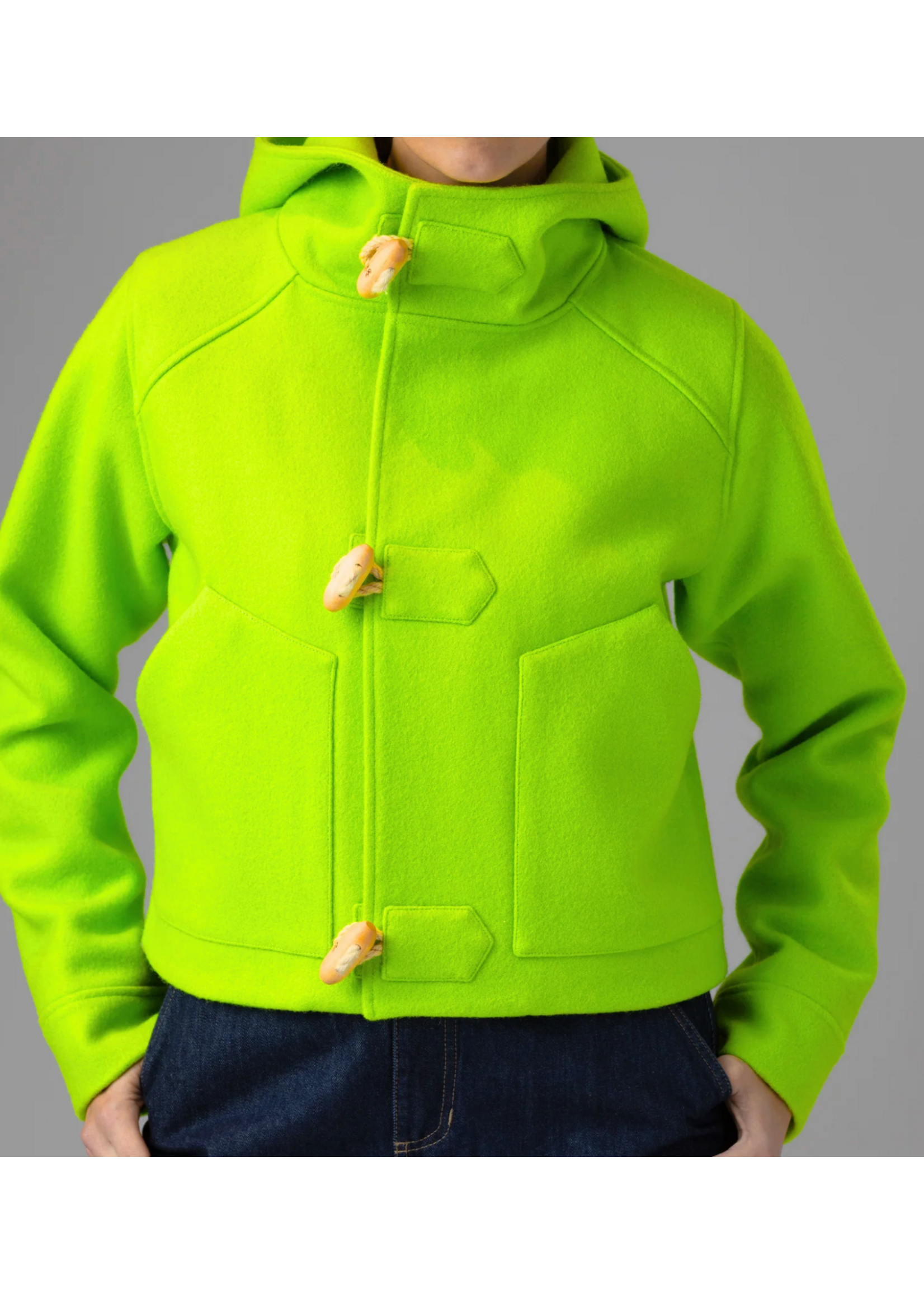Ste Marg Scot Ste Marg Scot - The Baby Bowie Jacket - XS/S - Power Pink or Lime Light