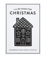 Creative Brands Gingerbread House Cookie Cutter Set
