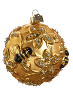 Razz Imports Gilded Bee Ball Ornament - Eric Cortina