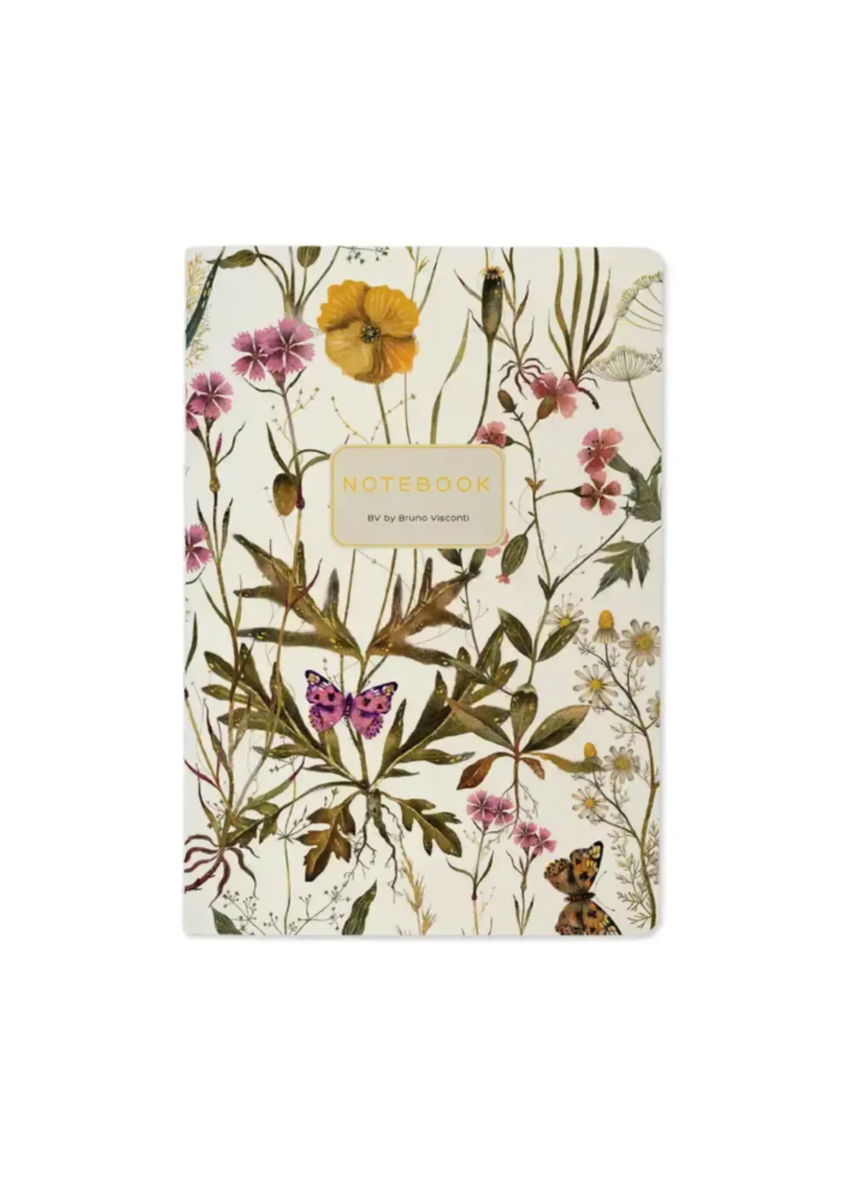 Bruno Visconti Violets and Greens Notebook