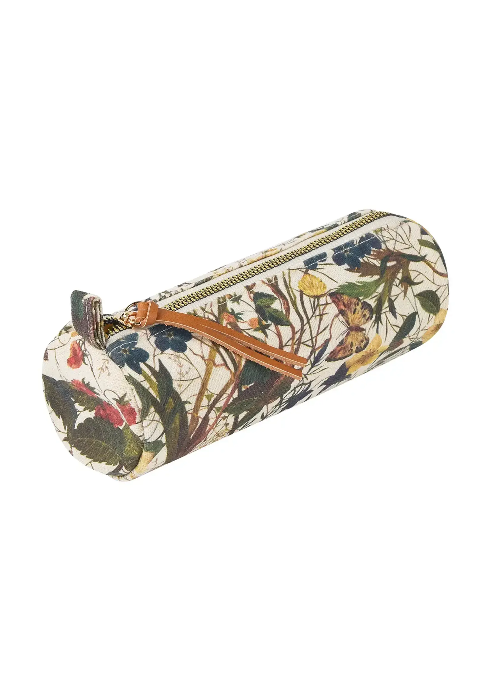 Bruno Visconti Pencil Pouch - Forest Flowers on White