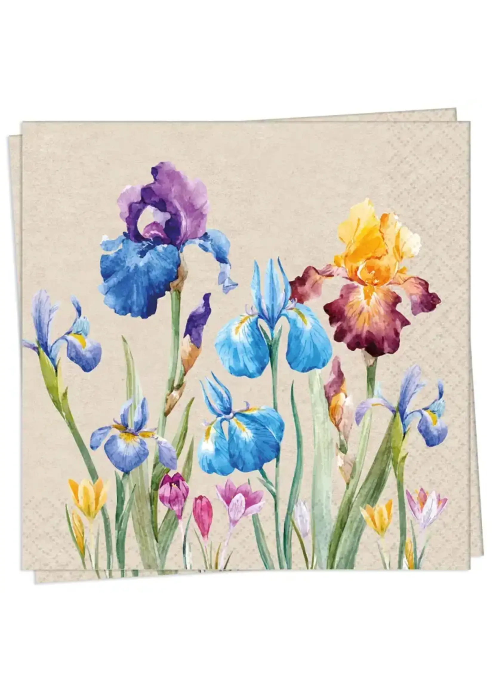 Twilight Collection Iris Cocktail Napkins