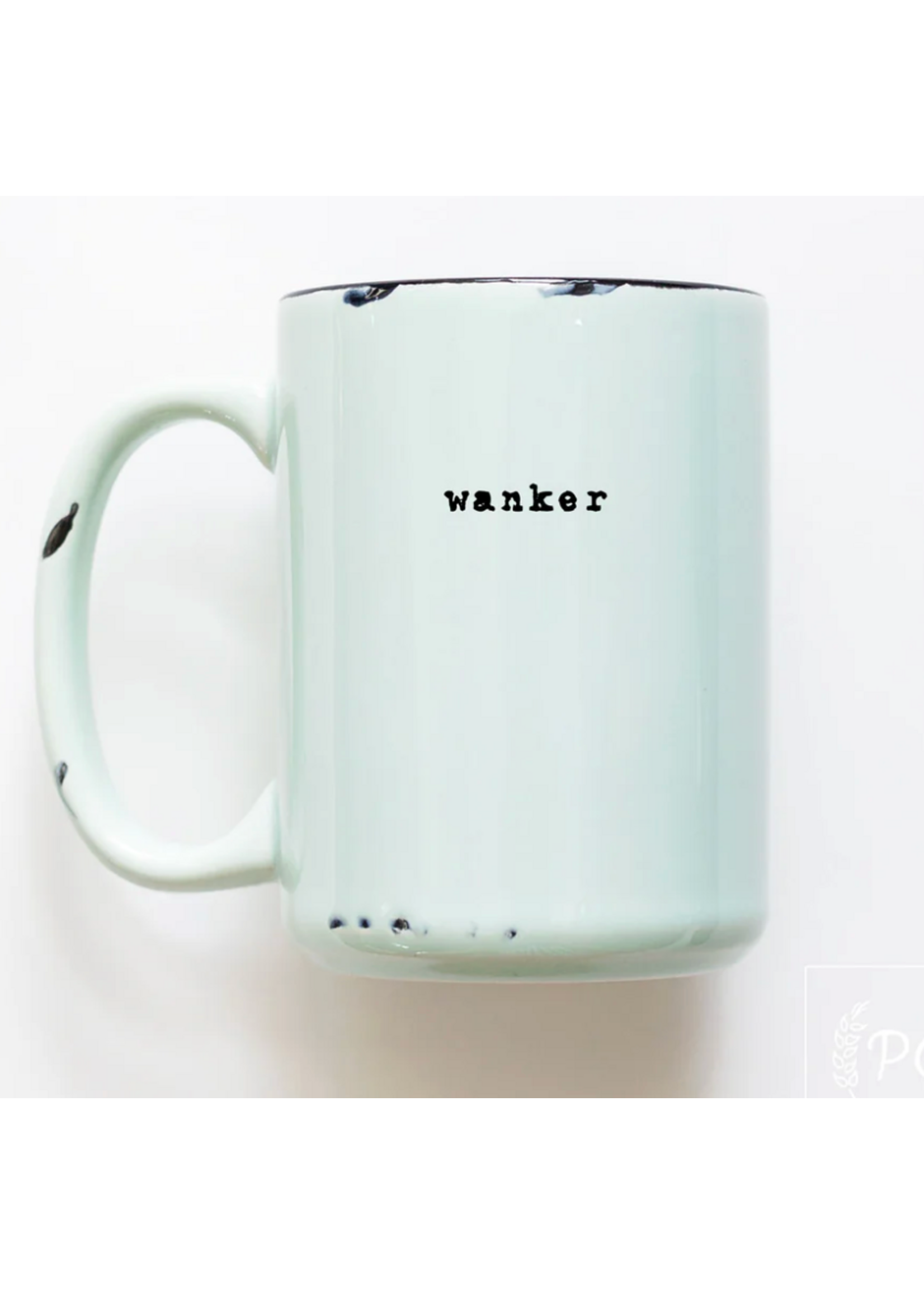 Prairie Chick Prints Wanker Mug - Green