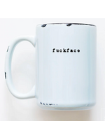 Prairie Chick Prints Fuckface - Blue Mug