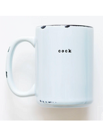 Prairie Chick Prints Cock Mug - Blue