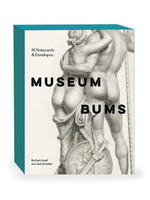 Chronicle Books Museum Bums 16 Notecards & Envelopes