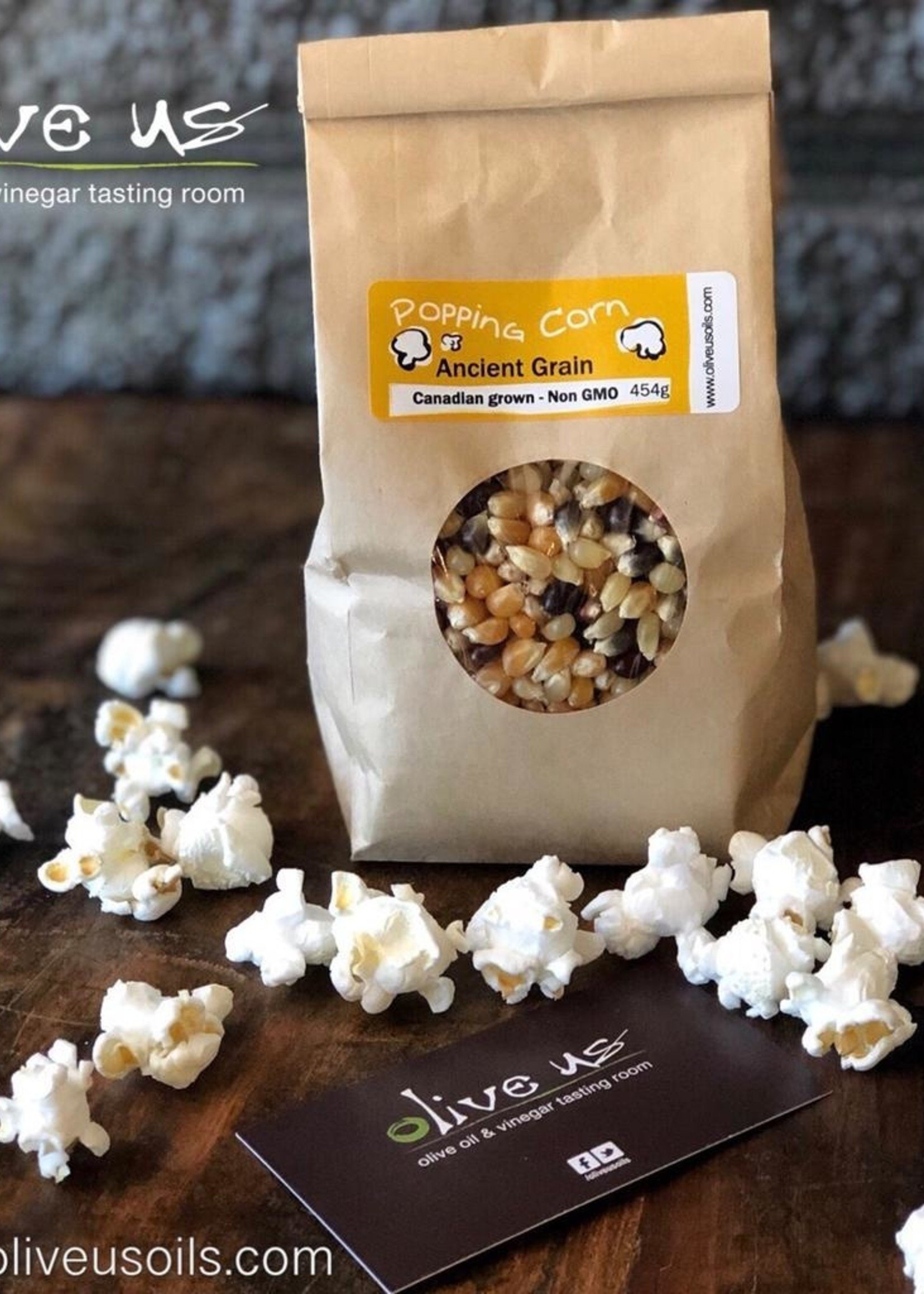 Olive Us Ancient Grain Popping Corn 454g