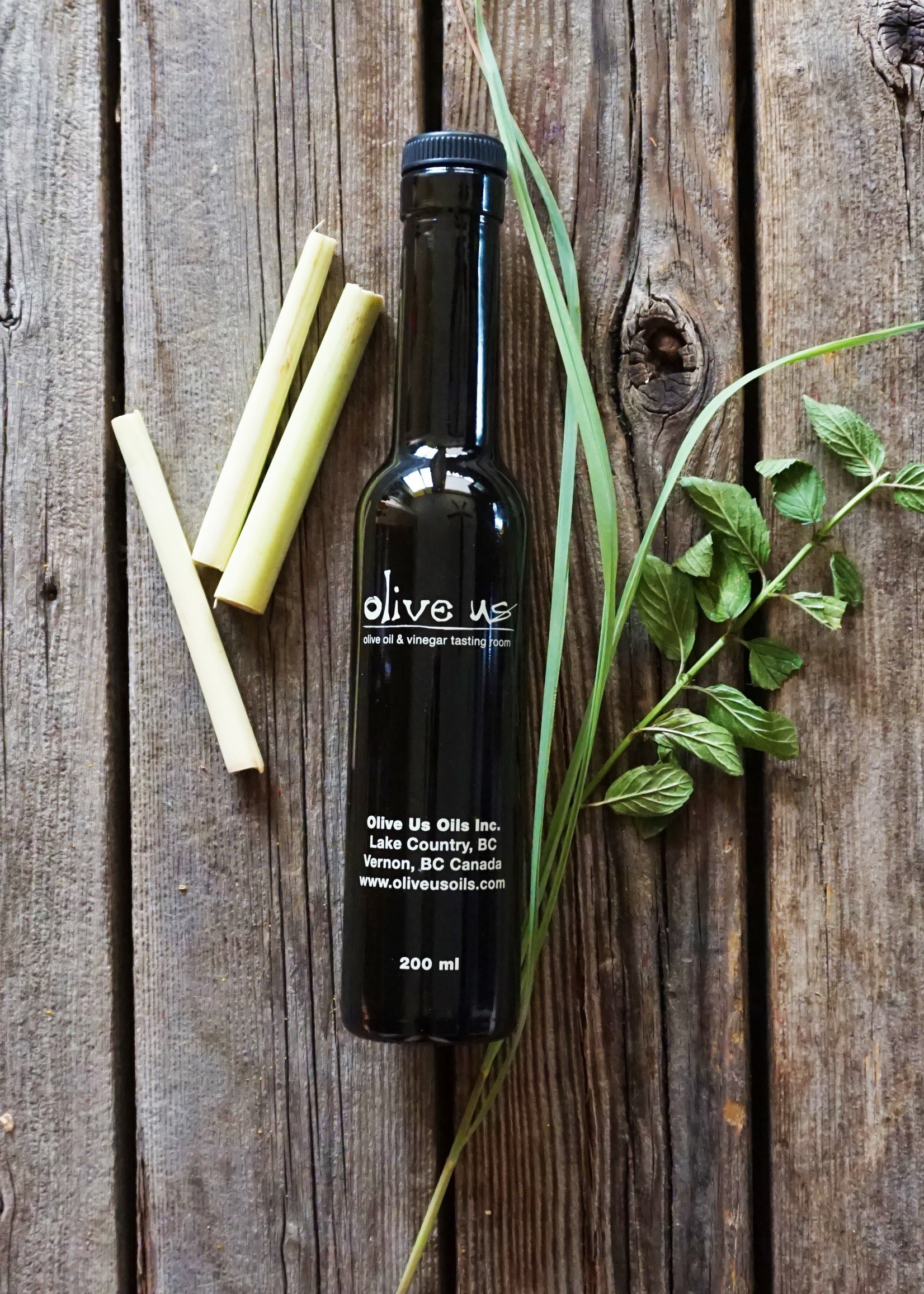 Olive Us Lemongrass Mint White Balsamic