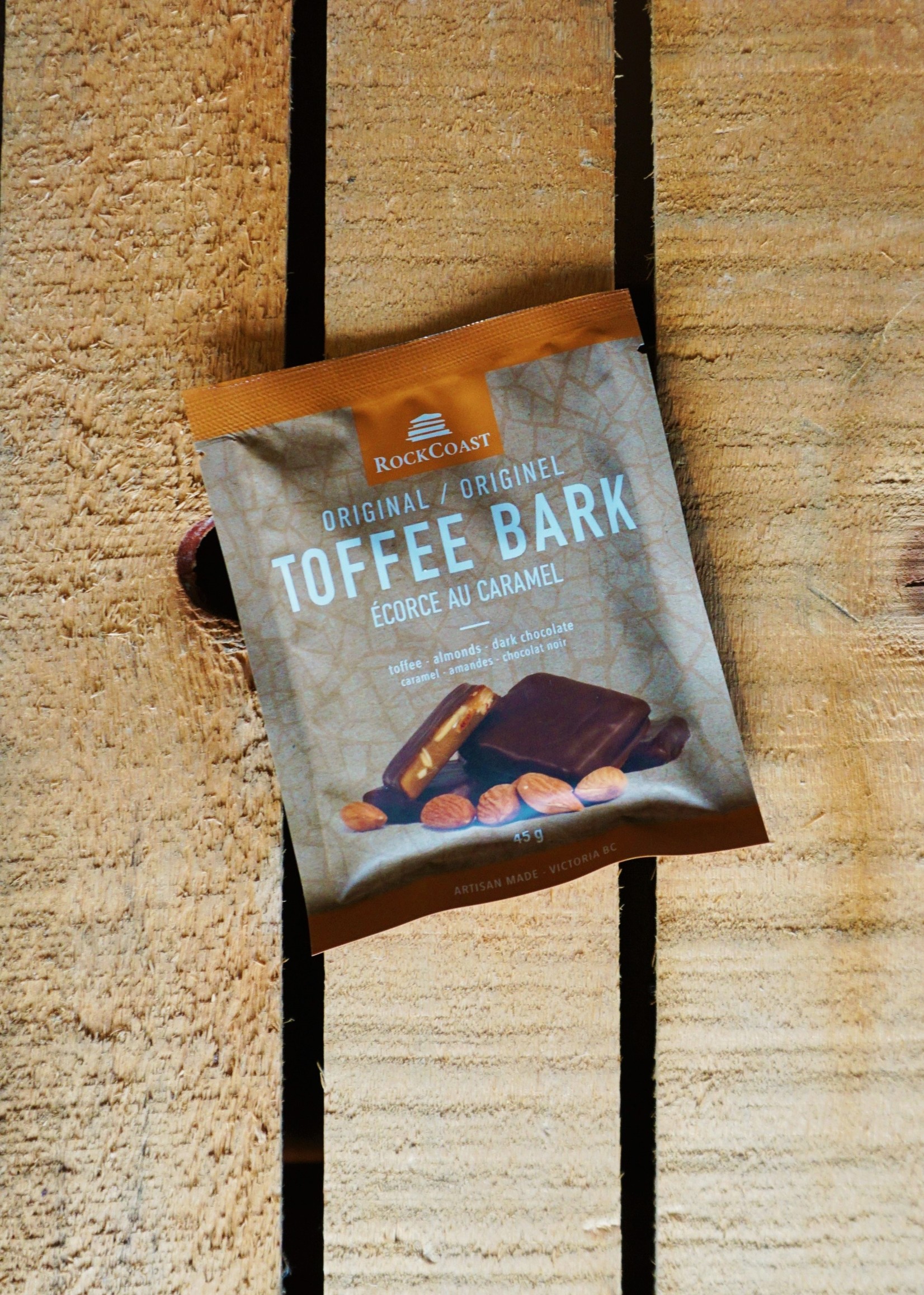 Rock Coast TOFFEE BARK ORIGINAL 45g