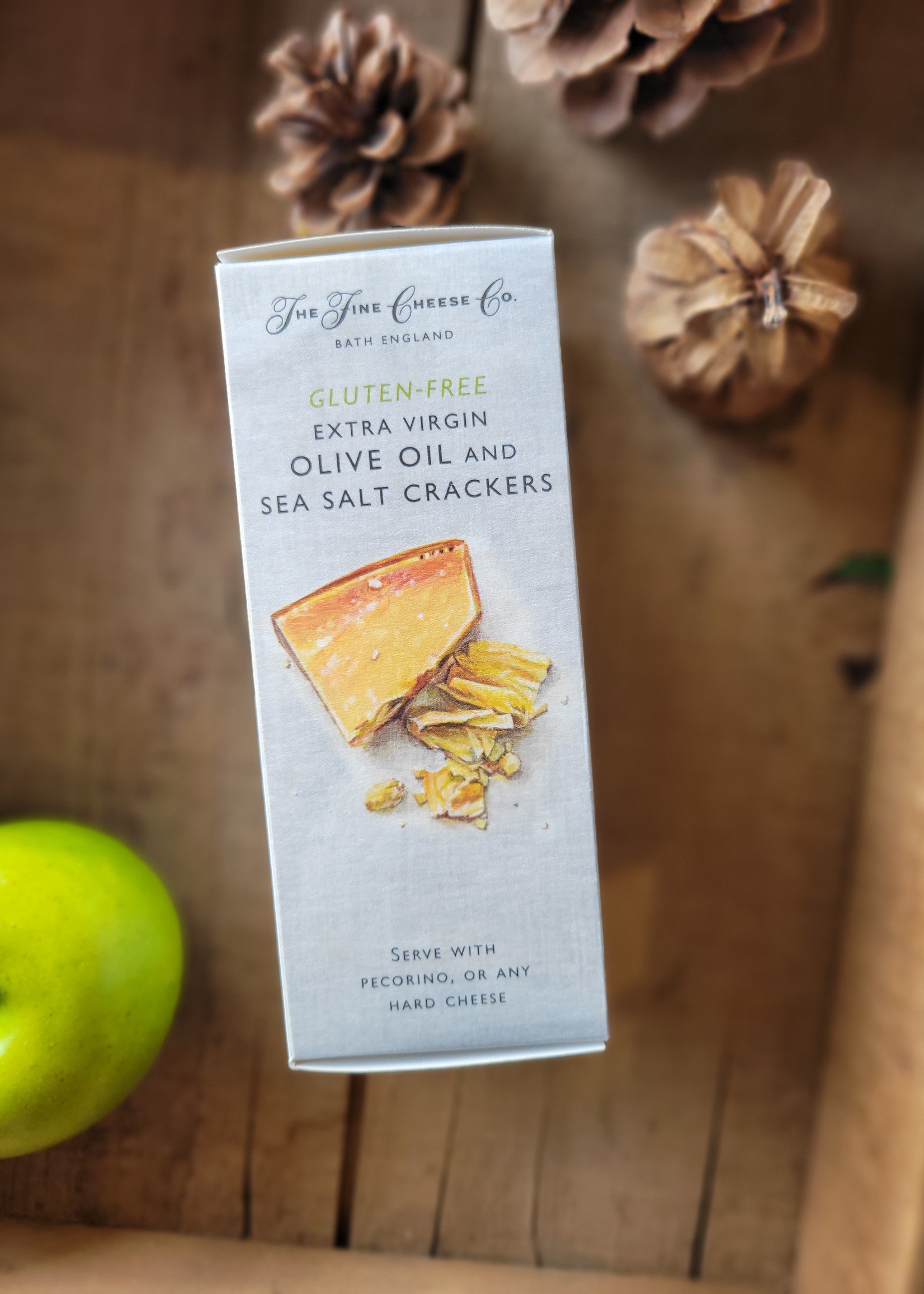 The Fine Cheese Co. The Fine Cheese Co Artisan Crackers - Gluten Free EVOO & Sea Salt 100g