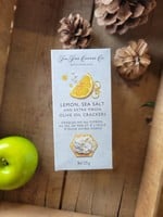 The Fine Cheese Co. The Fine Cheese Co Artisan Crackers - Lemon, Sea Salt, EVOO 125g