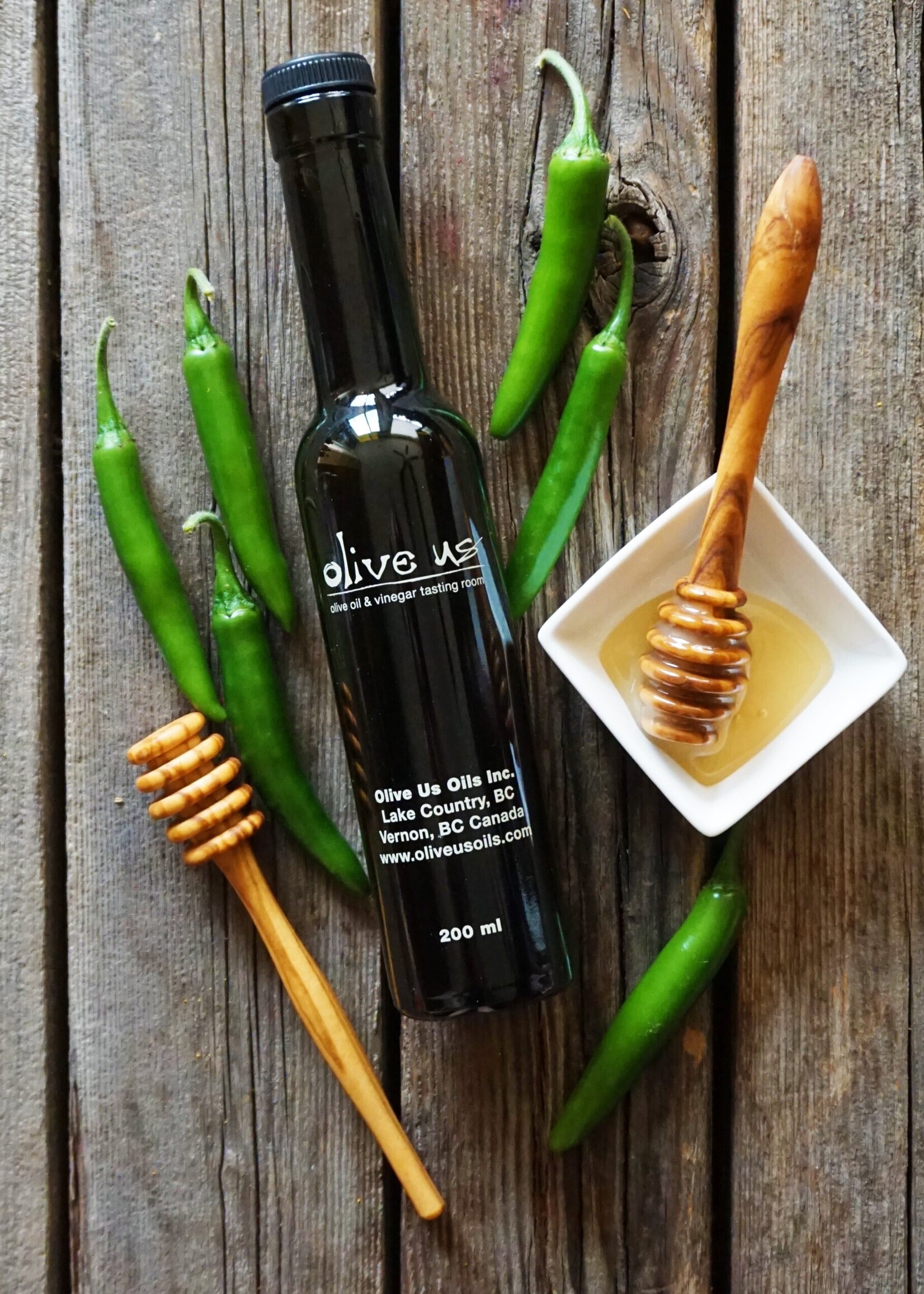 Olive Us Hot Honey Vinegar