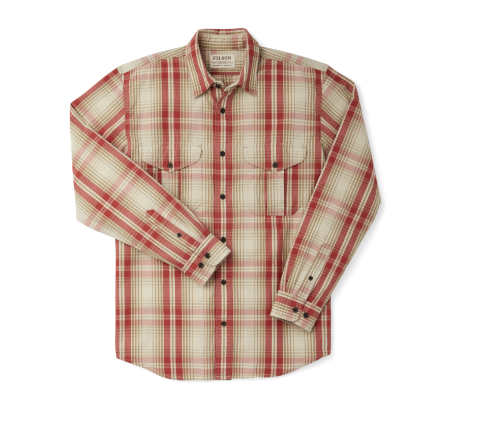 M's Washed Feather Cloth Shirt 