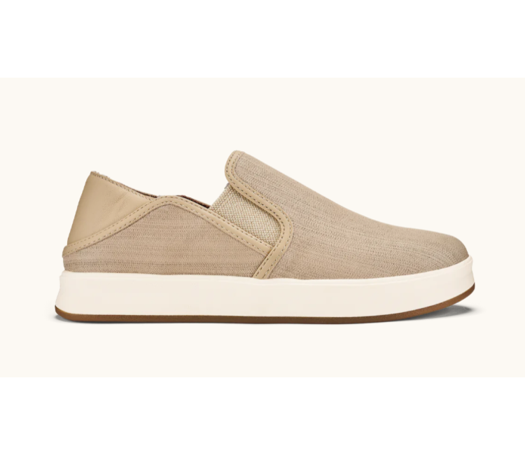 Olukai Slip-On Sneakers sz 9 W women’s off White Ki’ihele NEW OluKai Z3802* Womens White Ki main image 4