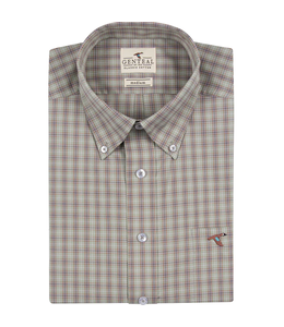 GenTeal Apparel M's Stowe Plaid Cotton Woven Shirt