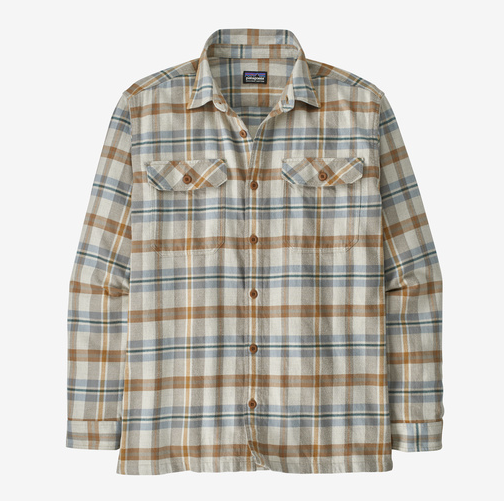 M's L/S Organic Cotton Midweight Fjord Flannel Shirt