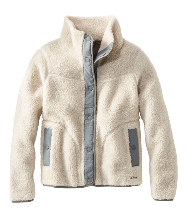 W's Bean's Sherpa Fleece Jacket - Mountain Outfitters
