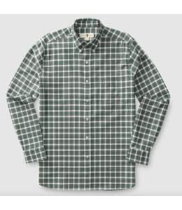 DUCKHEAD M's Barron Plaid Cotton Flannel Sport Shirt