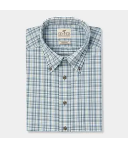 GenTeal Apparel M's Burlington Plaid Performance Woven Shirt