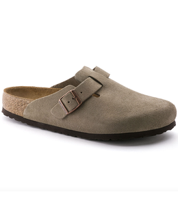 Birkenstock Boston Soft Footbed Suede Leather