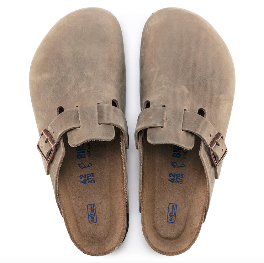 Boston soft hotsell footbed oiled leather