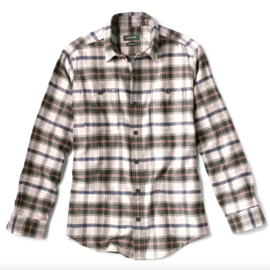 Perfect Flannel Tartan Long-Sleeved Shirt