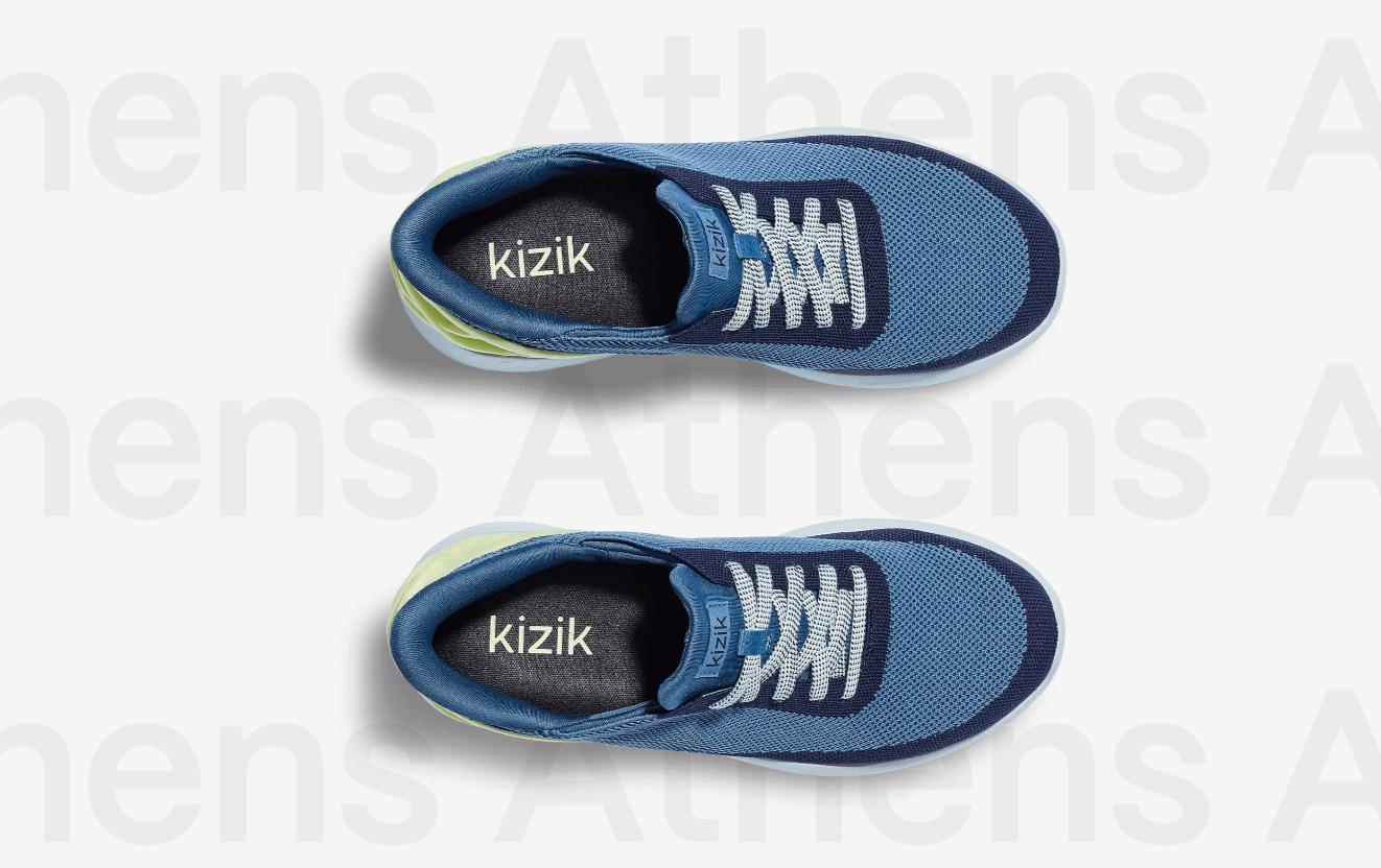Kizik Unisex Athens Deep Sea Blue Hands Free Sneakers Size M\'s 10/W\'s 11.5 W main image 3