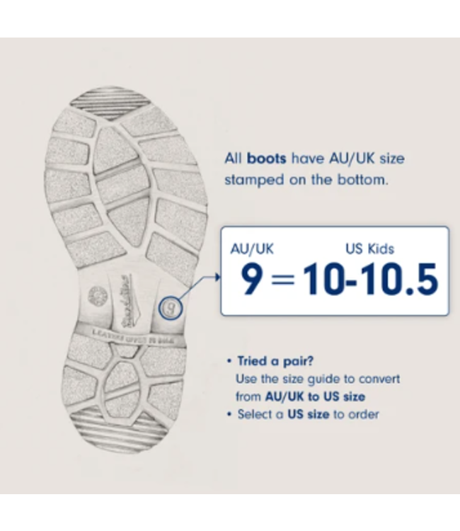 Blundstone PU-Kids 565-Elastic Sided-V Cut