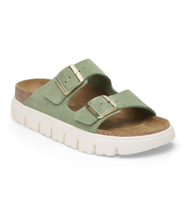 Birkenstock W's Arizona Platform Suede Leather
