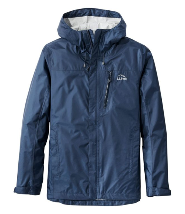 L.L.Bean M's Trail Model Rain Jacket Regular