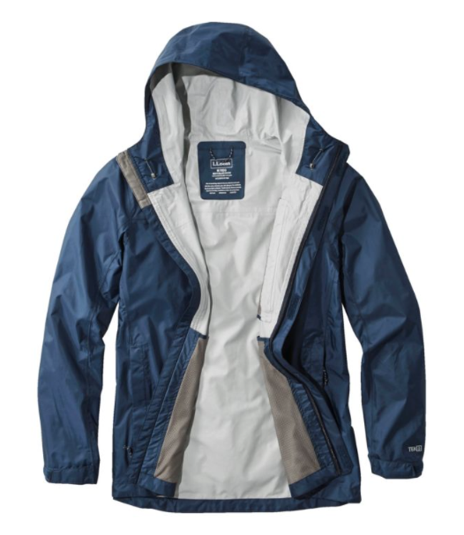 L.L.Bean M's Trail Model Rain Jacket Regular
