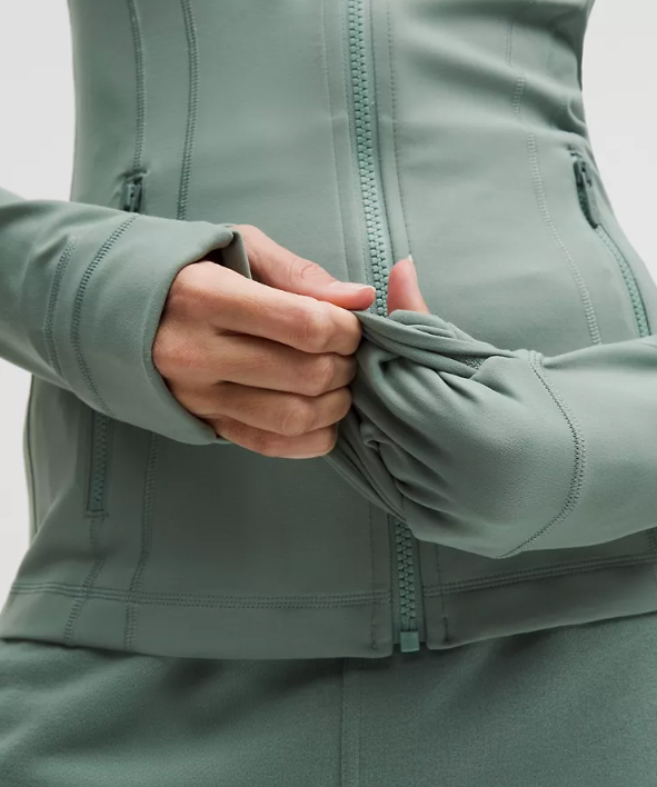 Lululemon Define Jacket *Nulu - Washed Denim - lulu fanatics