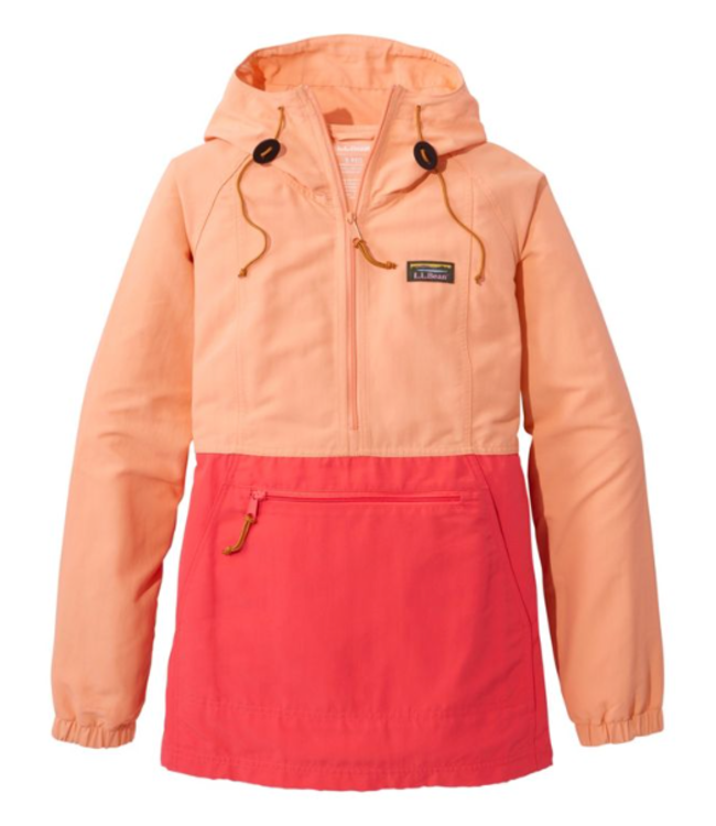 L.L.Bean W's Mountain Classic Anorak, Colorblock