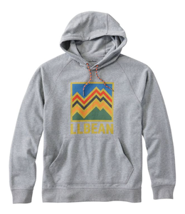 L.L.Bean M's Bean's Comfort Camp Hoodie, Graphic