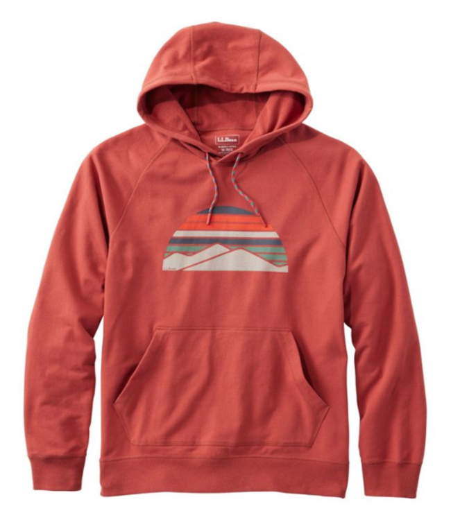 L.L.Bean M's Bean's Comfort Camp Hoodie, Graphic