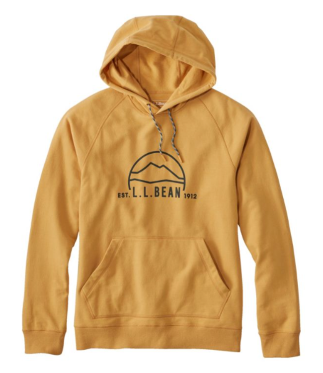 L.L.Bean M's Bean's Comfort Camp Hoodie, Graphic