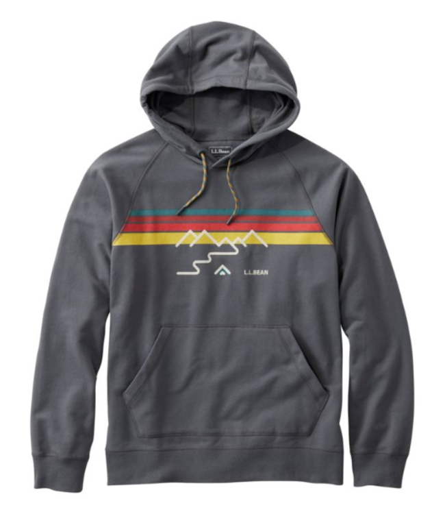 L.L.Bean M's Bean's Comfort Camp Hoodie, Graphic
