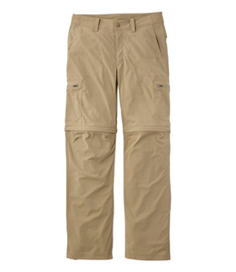 L.L.Bean M's Water-Resistant Cresta Hiking Zip-Off Pants, Standard Fit