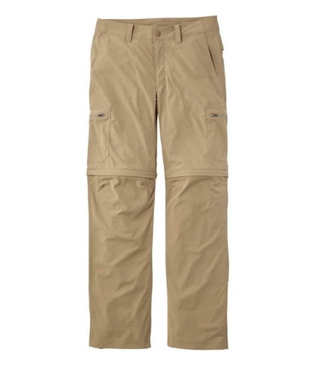 L.L.Bean M's Water-Resistant Cresta Hiking Zip-Off Pants, Standard Fit