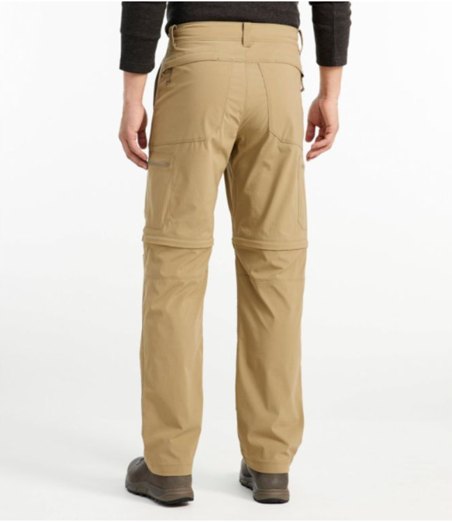 L.L.Bean M's Water-Resistant Cresta Hiking Zip-Off Pants, Standard Fit