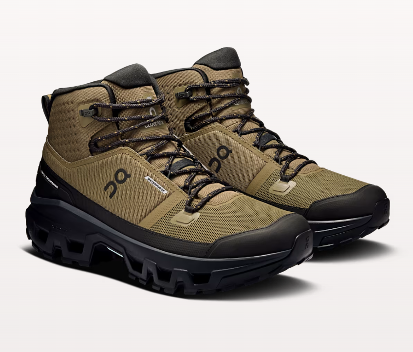 on Cloudrock Waterproof M カーキ M's Cloudrock Mid WP - Mountain Outfitters
