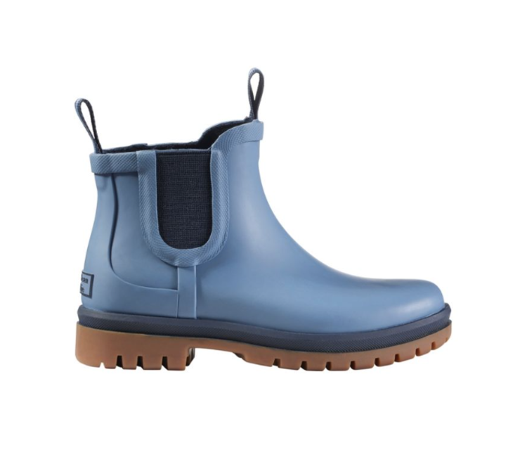 Lvptsh Bottes de Pluie Pliables en Caoutchouc Impermeables pour Femmes Hommes Confortable Jardin Bottines Rain Boot Légère Bottes,Brown,Taille 34/35